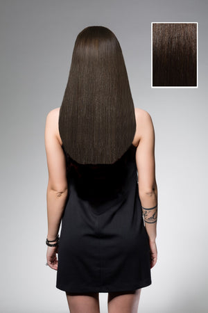 Mocha Brown #2B - Full Head Set - 35cm