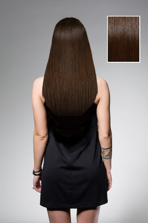 Chocolate Brown #3 - Full Head Set - 35cm