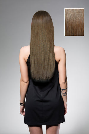 Medium Light/Ash Brown #7 - Full Head Set - 45cm