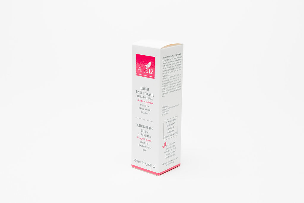 PLUS12 LOTION WITH RESTRUCTURING LIQUID KERATIN