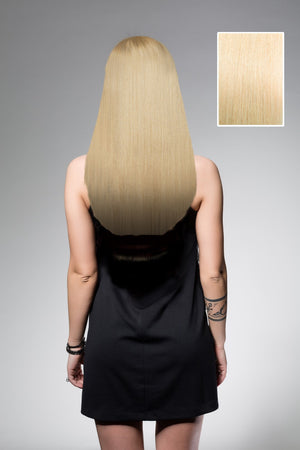 Blond Clair Naturel #25 - Kit Chevelure Complète - 35 cm