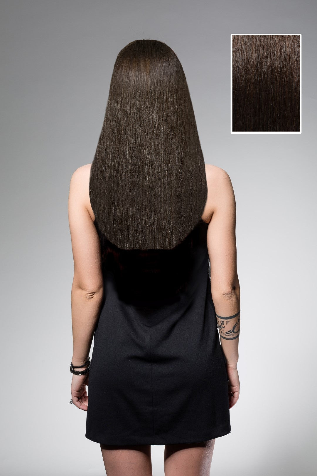 Mocha Brown #2B - Full Head Set - 35cm