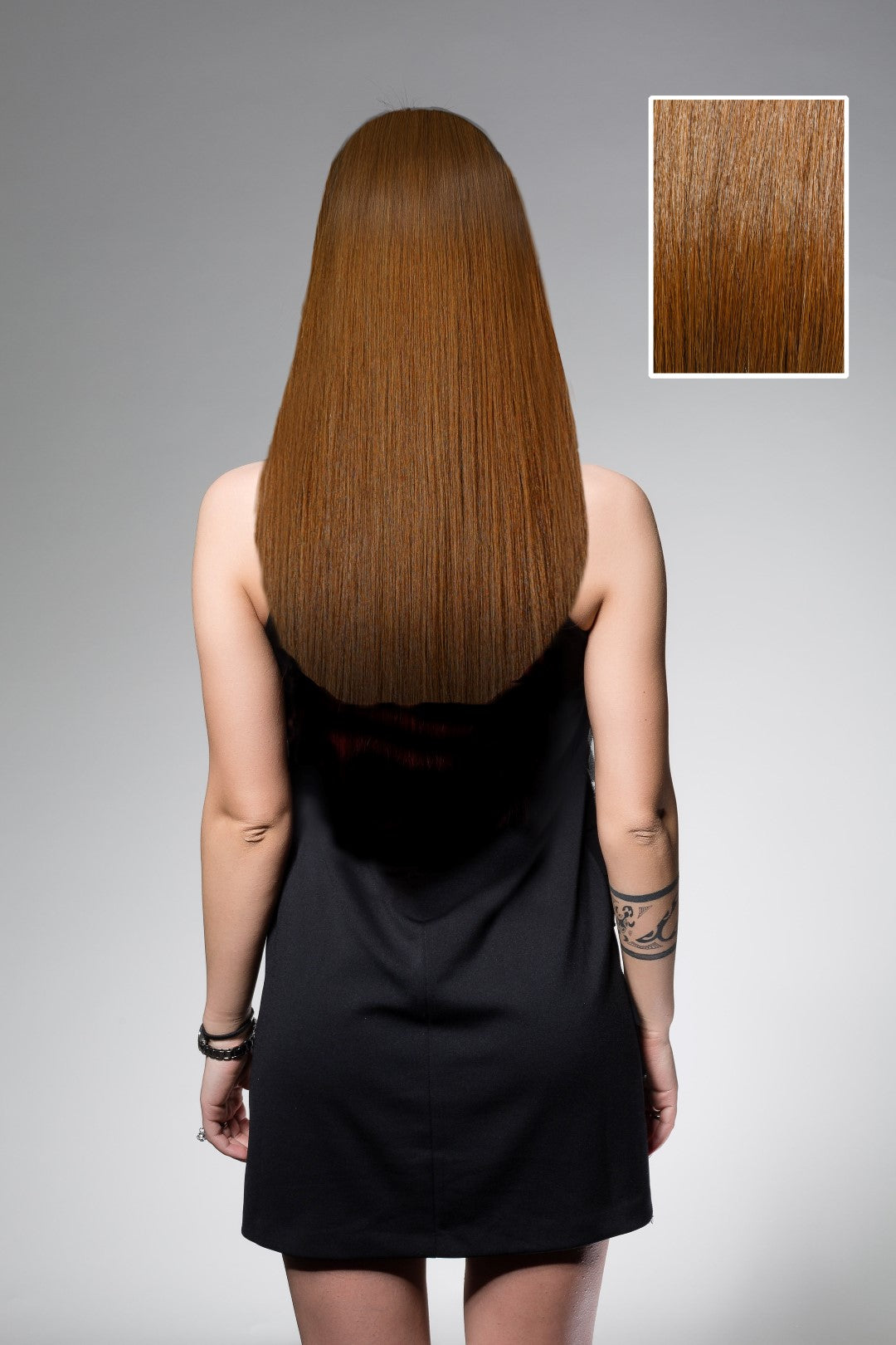 Copper Brown #8 - Full Head Set - 35cm