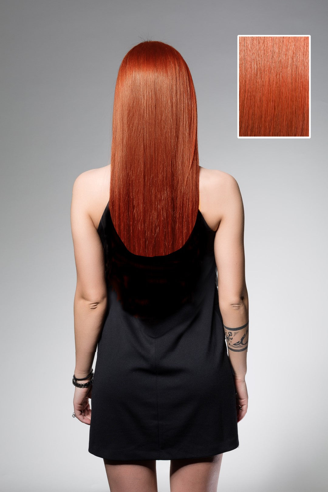 Vibrant Red Copper #130 - Full Head Set - 35cm