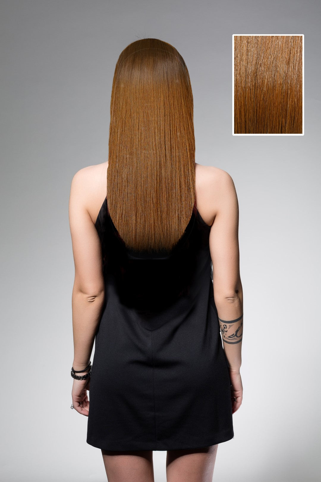 Copper Brown #8 - Full Head Set - 35cm