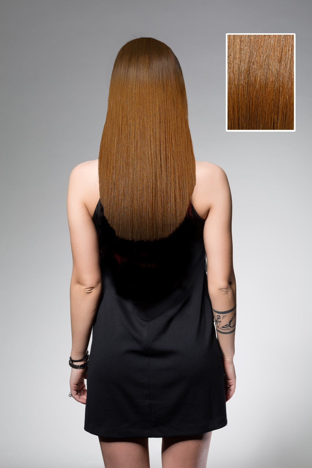 Copper Brown #8 - Full Head Set - 35cm