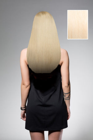 Blond Platine #613 - Kit Chevelure Complète - 35 cm