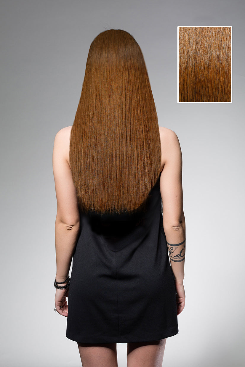 Copper Brown #8 - Full Head Set - 45cm
