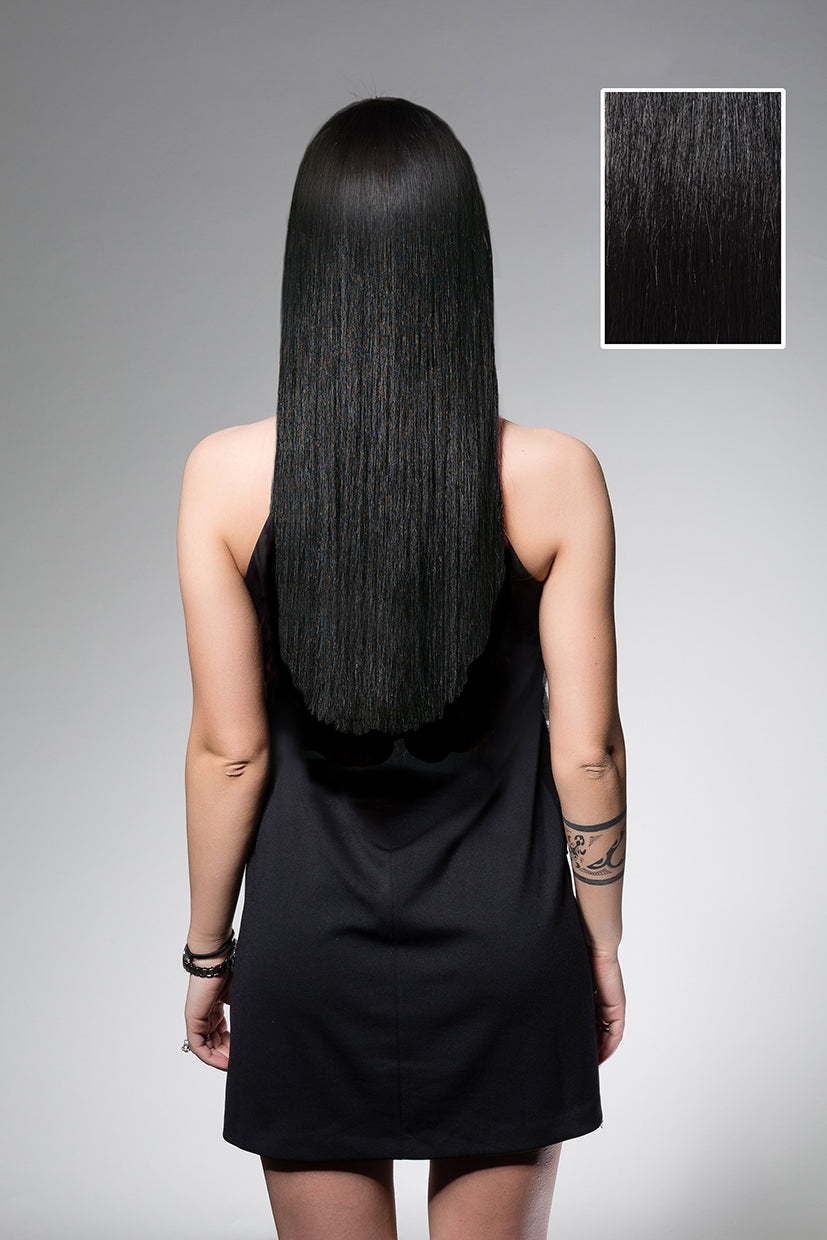 Noir de Jais #1 -  Kit Chevelure Complète - 45 cm