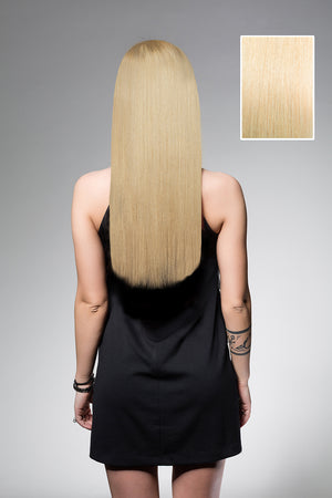 Blond Platine #613 - Kit Chevelure Complète - 45 cm