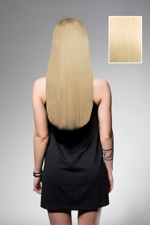 Blond Clair Naturel #25 - Kit Chevelure Complète - 45 cm