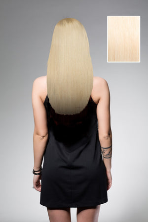 Blond Platine #613 - Kit Chevelure Complète - 35 cm