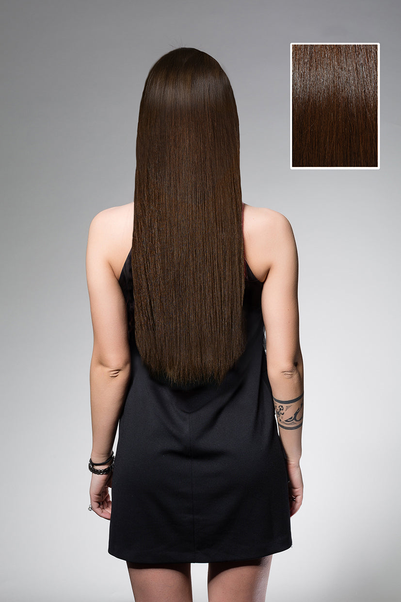 Chocolate Brown #3 - Full Head Set - 55cm