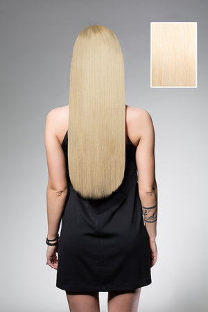Blond Platine #613 - Kit Chevelure Complète - 55 cm